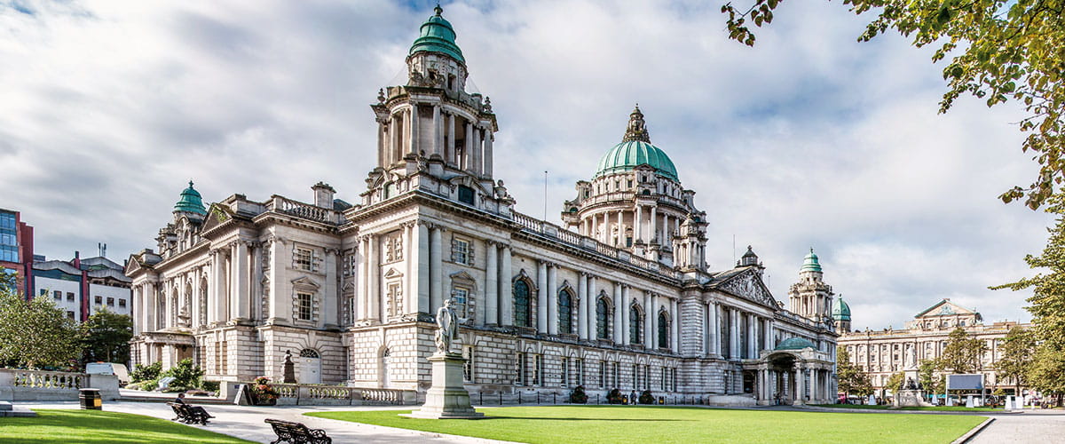 The City Hall in Belfast, Northern Ireland